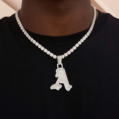 Custom Name Plate Baguette Gothic Font