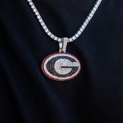 Georgia Bulldogs Official NCAA Logo Pendant
