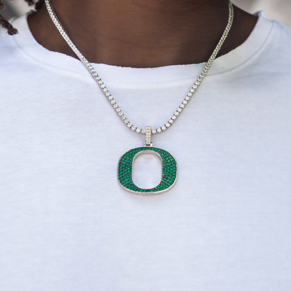 Oregon Ducks Official NCAA Logo Pendant