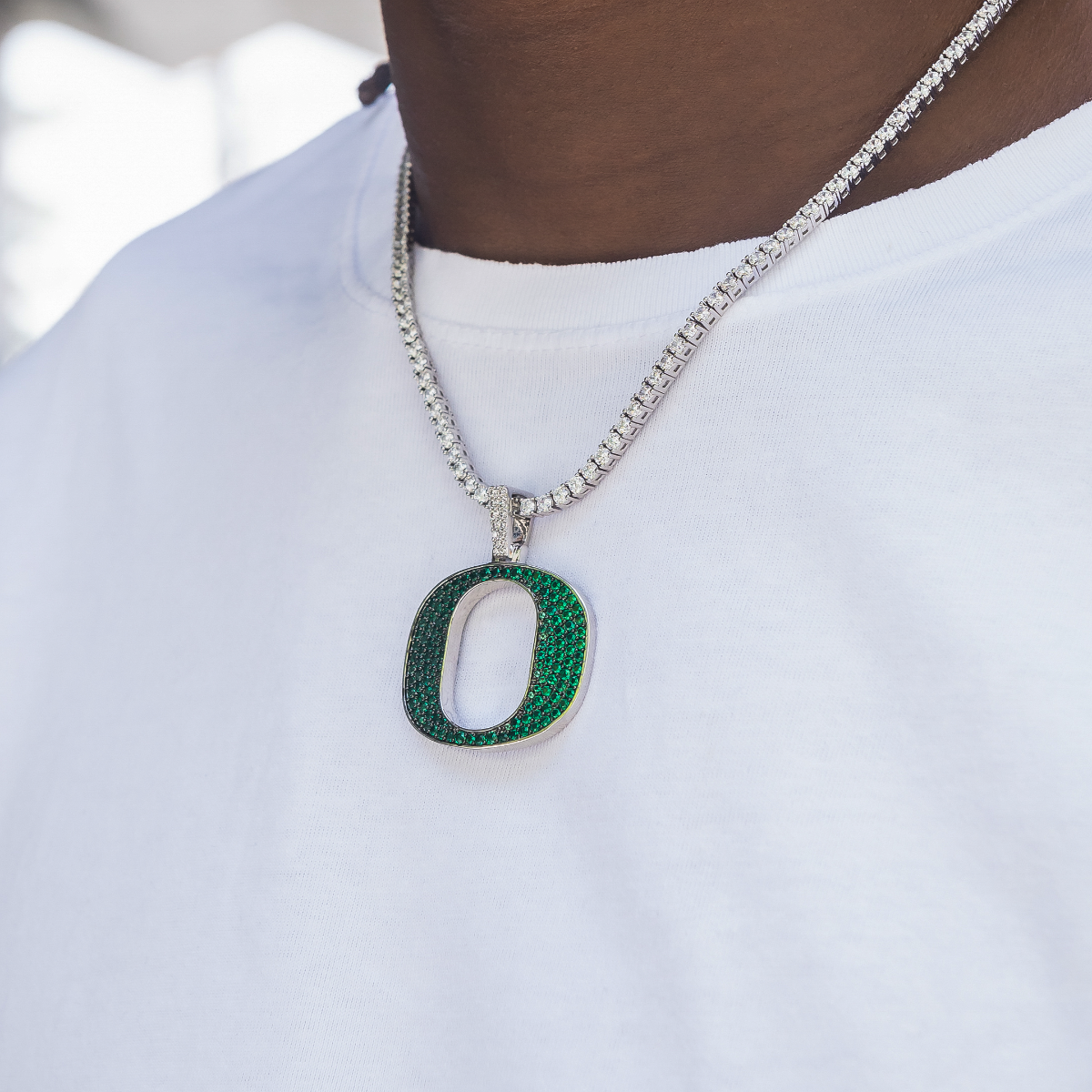 Oregon Ducks Official NCAA Logo Pendant