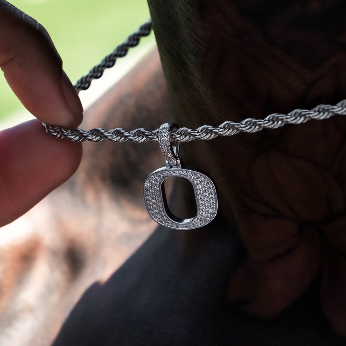 Oregon Ducks Official NCAA Micro Logo Pendant
