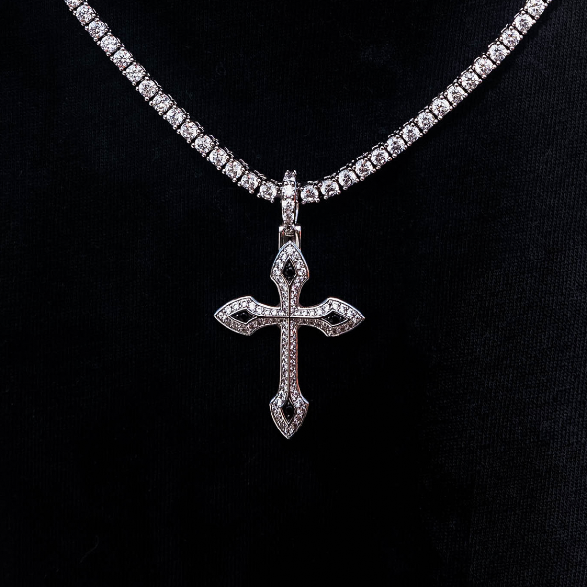 Black Stone Celtic Cross