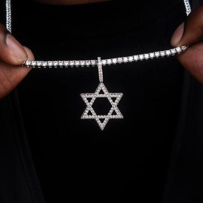 Diamond Pave Star of David Pendant