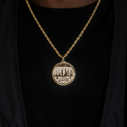 Los Angeles Lakers Official NBA Coin Pendant