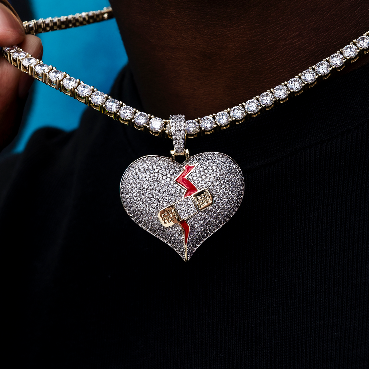 Scars Fade Broken Heart Pendant