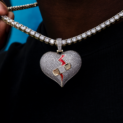 Scars Fade Broken Heart Pendant