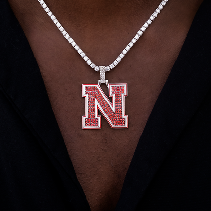 Nebraska Cornhuskers Official NCAA Logo Pendant