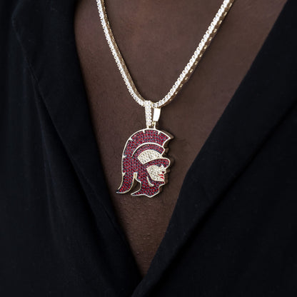 USC Trojans Head Official NCAA Pendant
