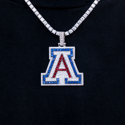 Arizona Wildcats Official NCAA Logo Pendant