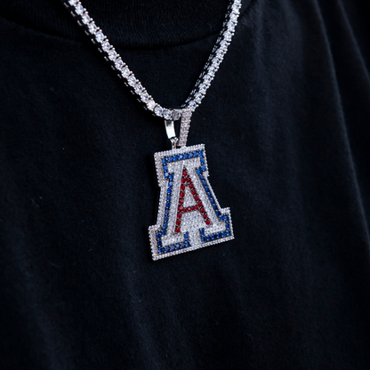 Arizona Wildcats Official NCAA Logo Pendant