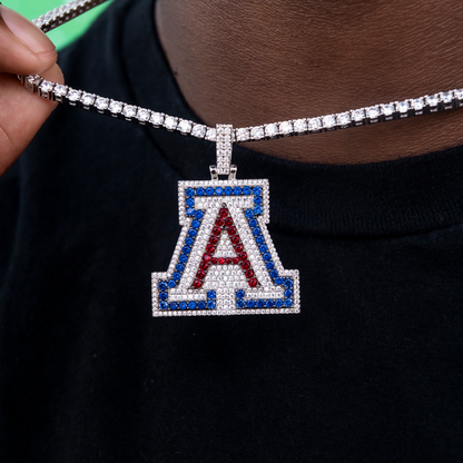 Arizona Wildcats Official NCAA Logo Pendant