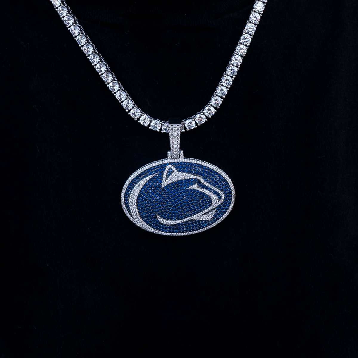Large Penn State Nittany Lions Official NCAA Logo Pendant