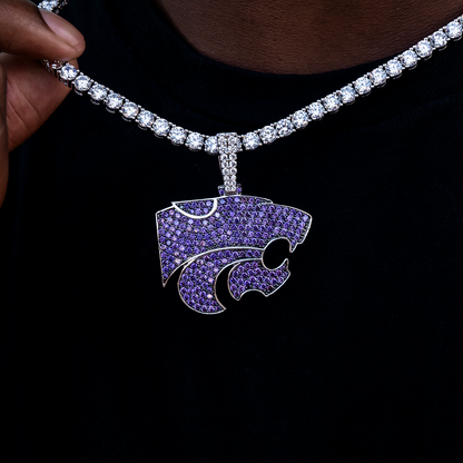 Kansas State Wildcats Logo Pendant