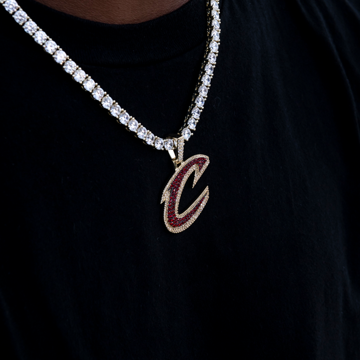 Cleveland Cavaliers Official NBA Logo Pendant