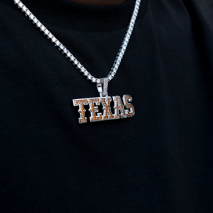 Texas Longhorns Official NCAA Wordmark Pendant