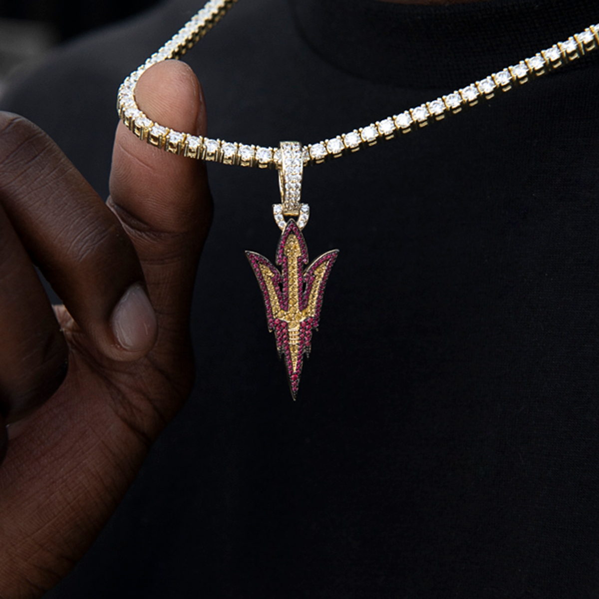 Arizona State Sun Devils Official NCAA Logo Pendant