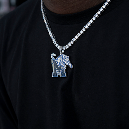 Memphis Tigers Official NCAA Logo Pendant