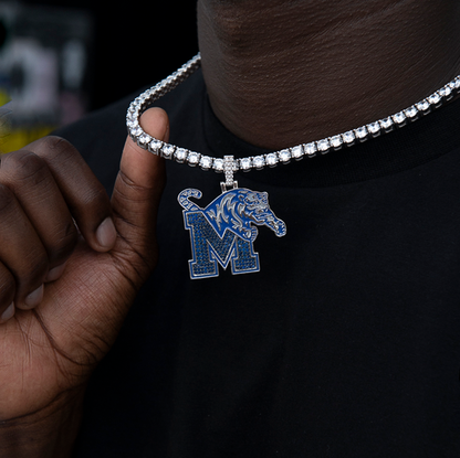 Memphis Tigers Official NCAA Logo Pendant