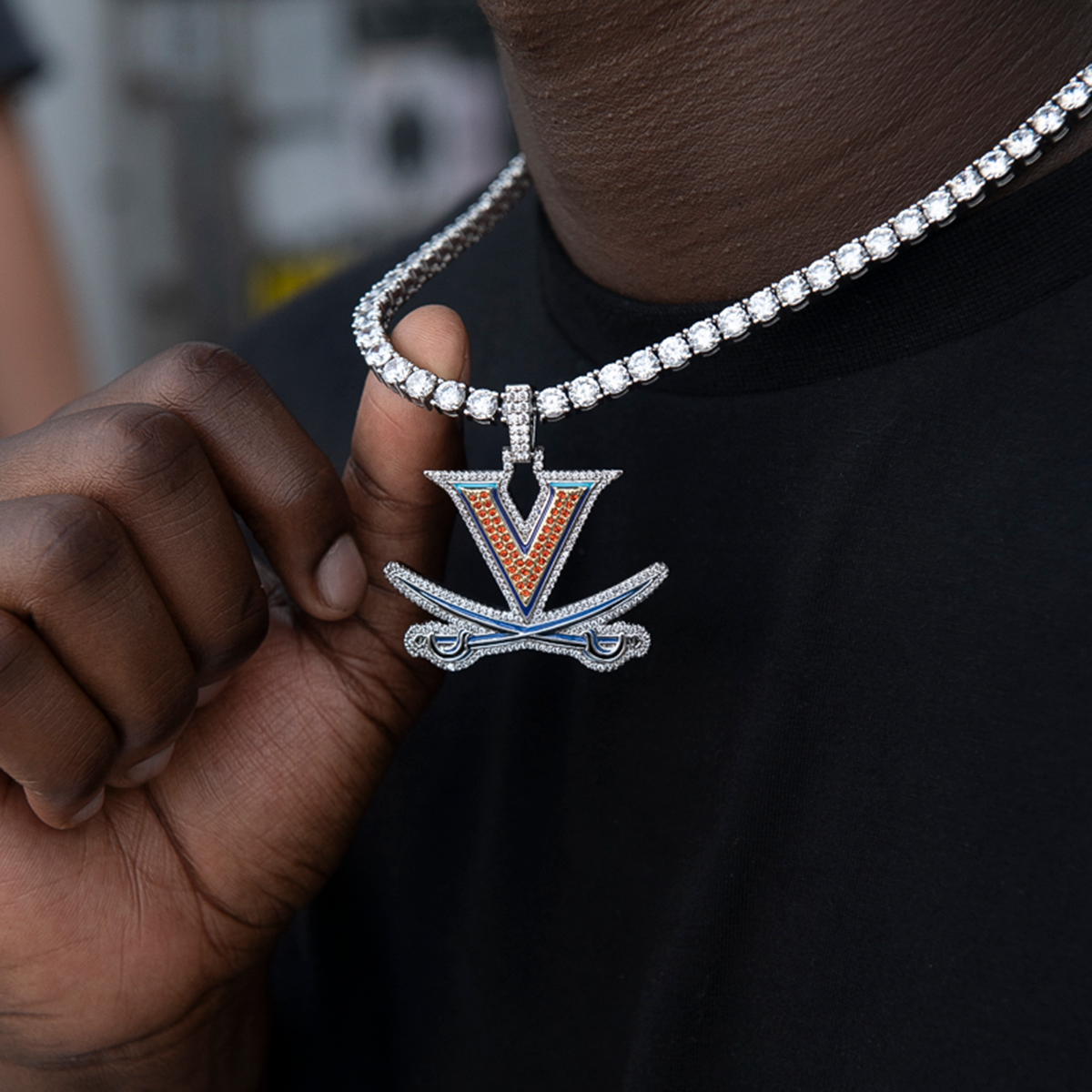 University of Virginia Cavaliers Official NCAA Logo Pendant