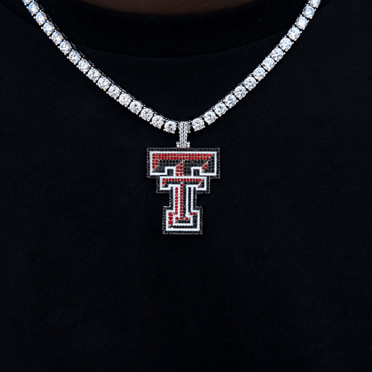 Texas Tech Red Raiders Official NCAA Logo Pendant
