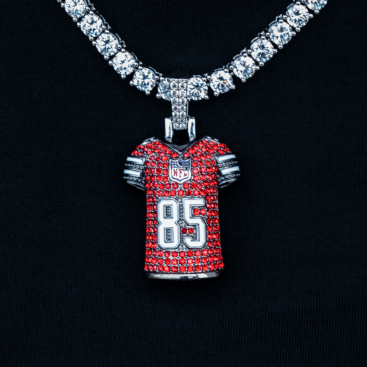 San Francisco 49ers George Kittle Jersey Pendant