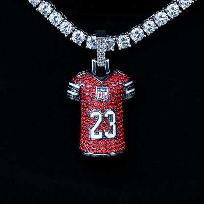 San Francisco 49ers Christian McCaffrey Jersey Pendant