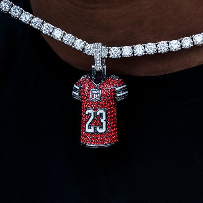 San Francisco 49ers Christian McCaffrey Jersey Pendant