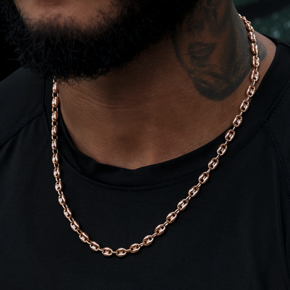 Valentina Chain in Rose Gold- 7mm