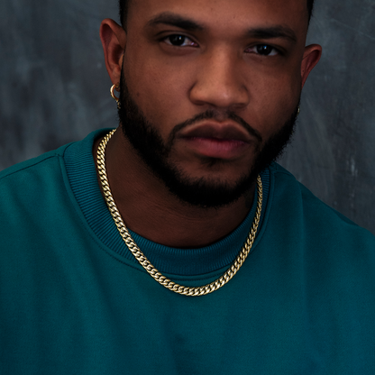 Miami Cuban Link Chain in Yellow Gold - 8mm