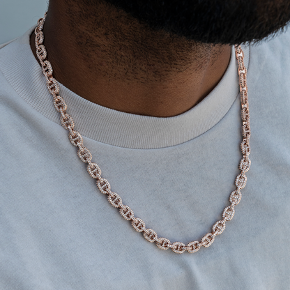 Micro Valentina Chain in Rose Gold