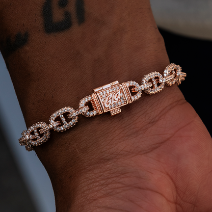 Micro Valentina Bracelet in Rose Gold