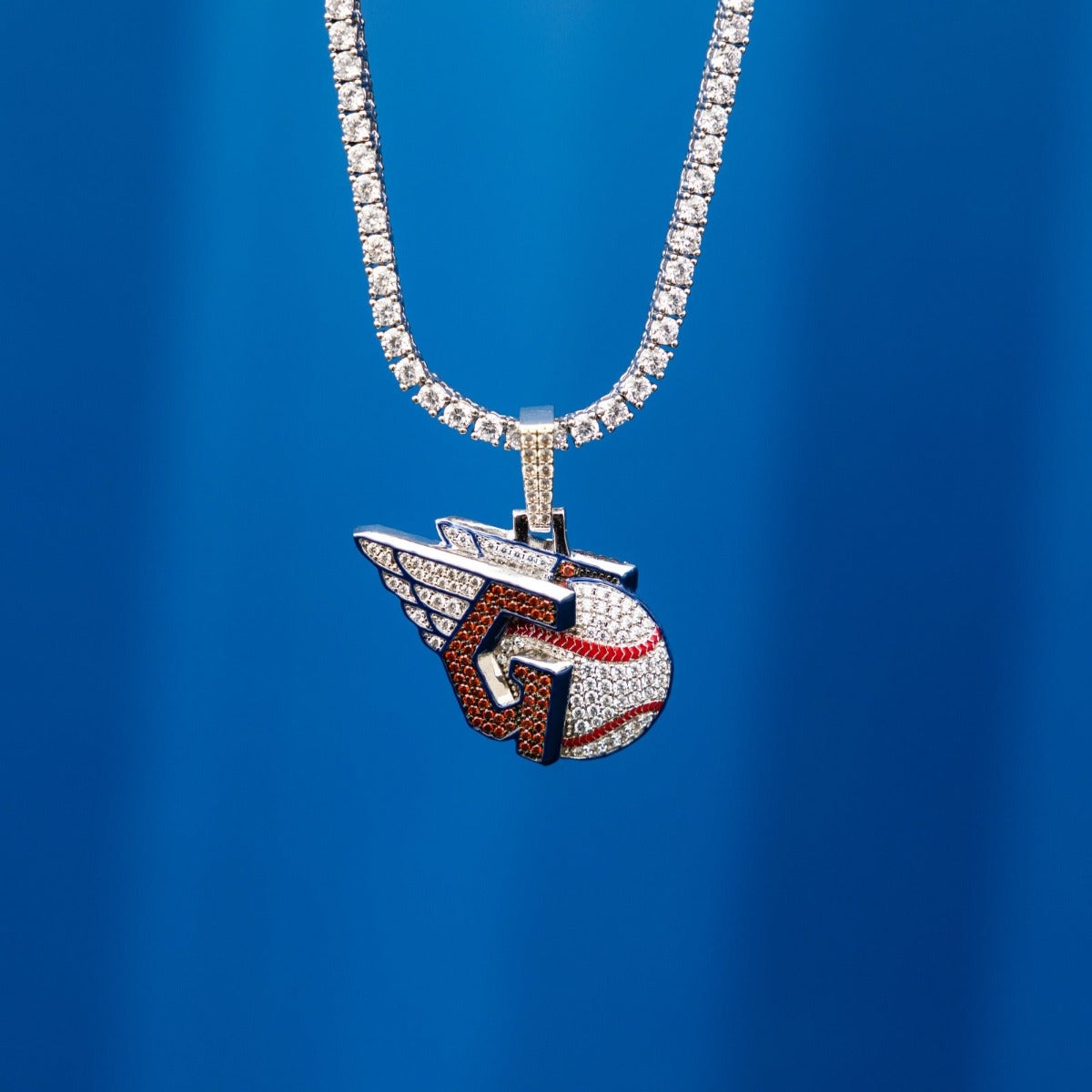 Cleveland Guardians Official MLB Logo Pendant