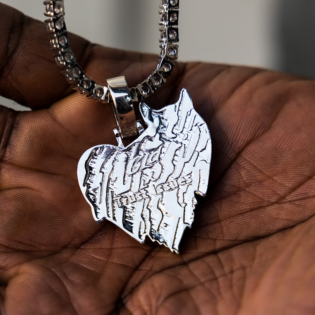 IKnowAyrel Trust Issues Pendant