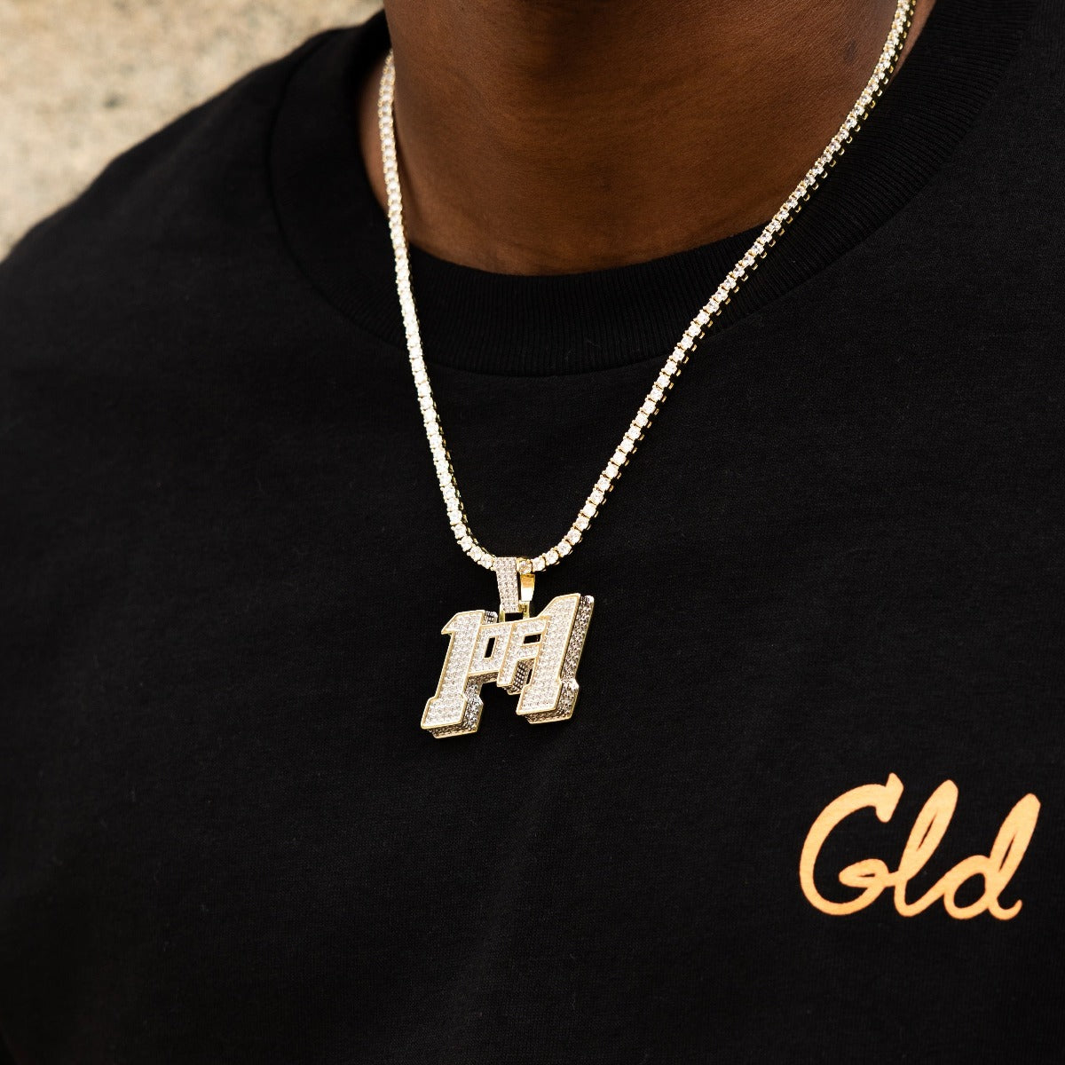 1of1 Pendant - Yellow Gold