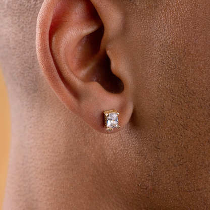 Gemstone Stud Earrings