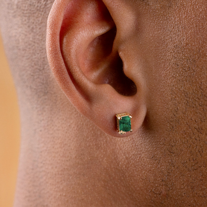 Gemstone Stud Earrings