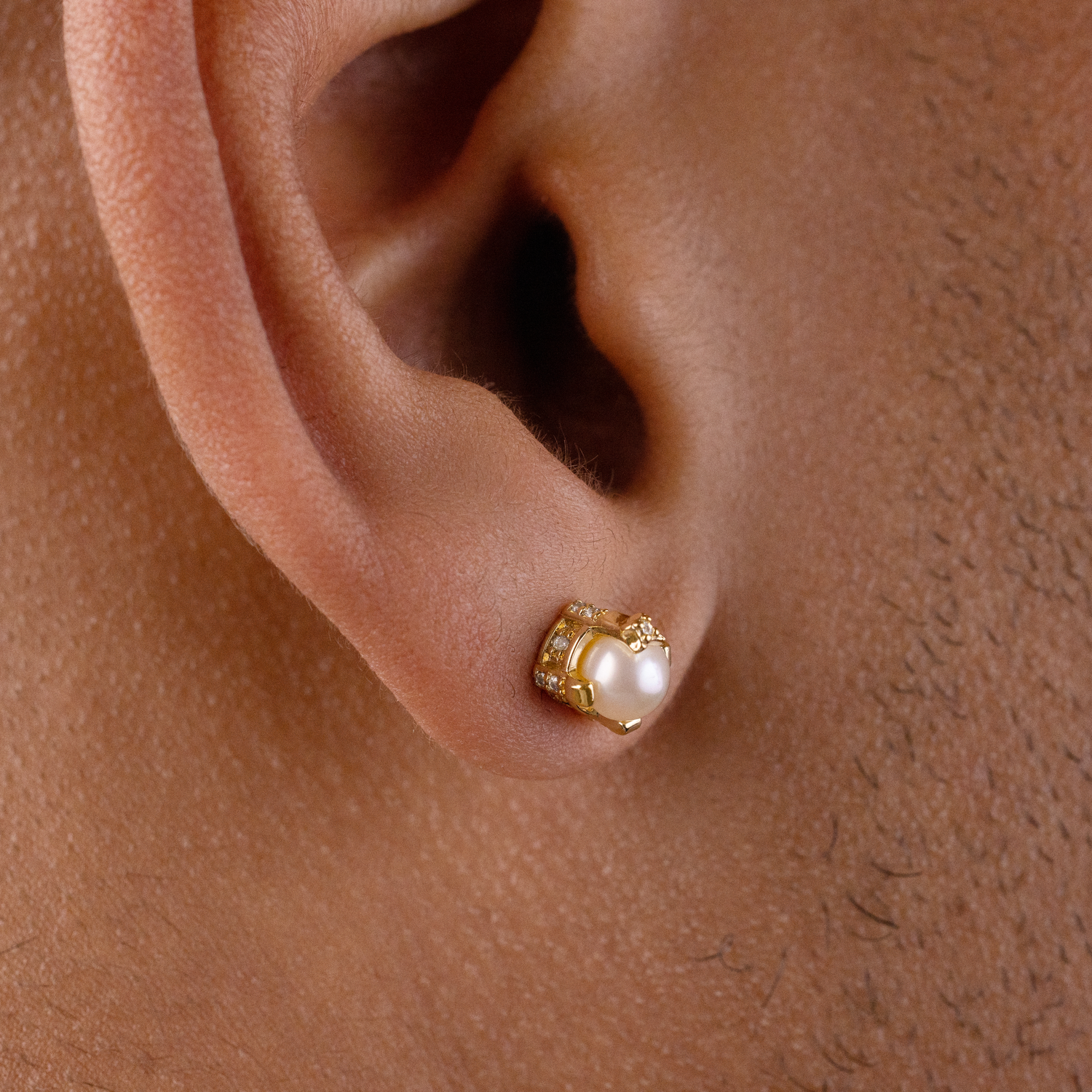 Gemstone Stud Earrings