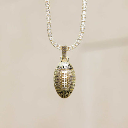 A.J. Greene Football Pendant