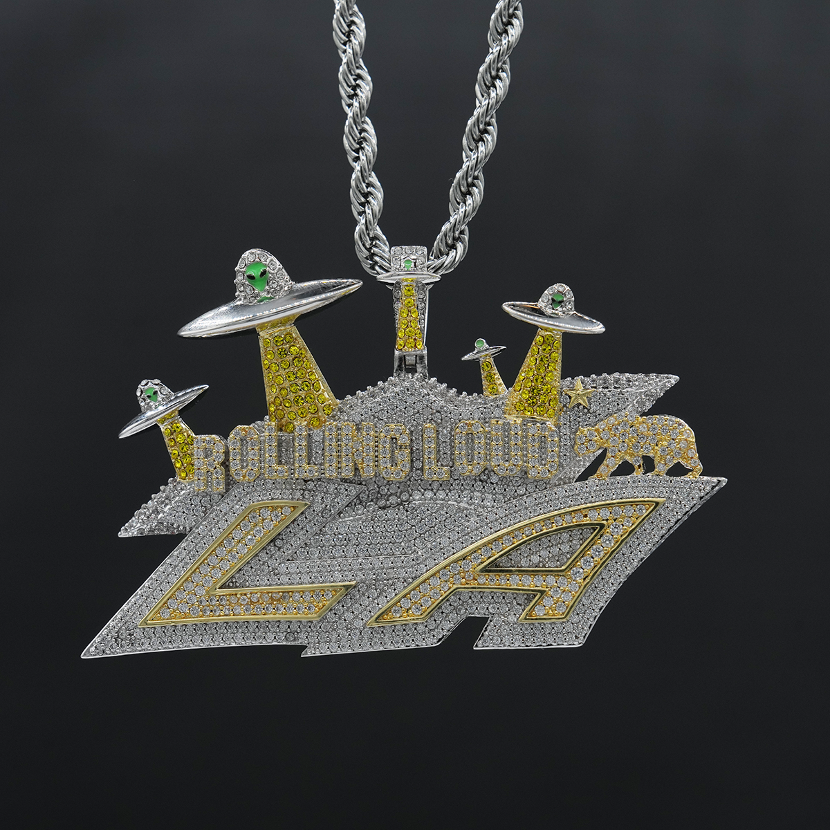 Rolling Loud LA 2025 Space Pendant