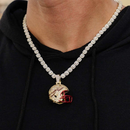 Florida State Official NCAA Football Helmet Pendant