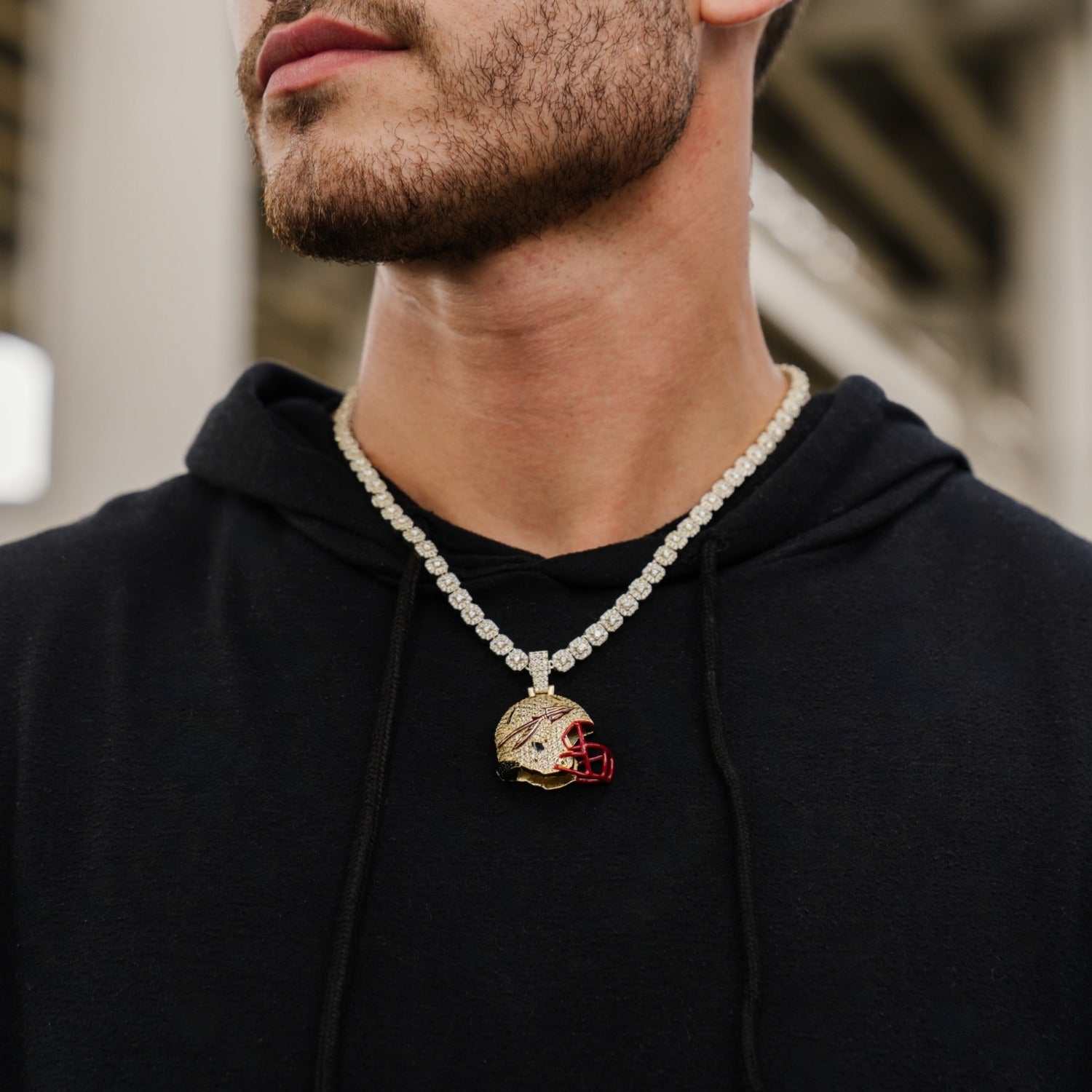 Florida State Official NCAA Football Helmet Pendant