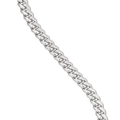GLD Signature Cuban in White Gold - 6mm