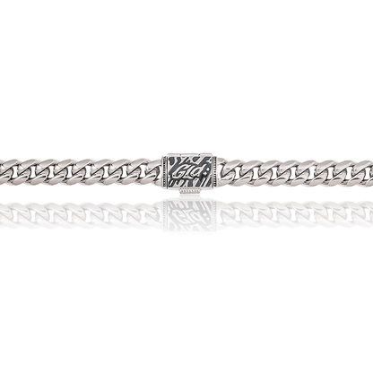 GLD Signature Cuban in White Gold - 6mm
