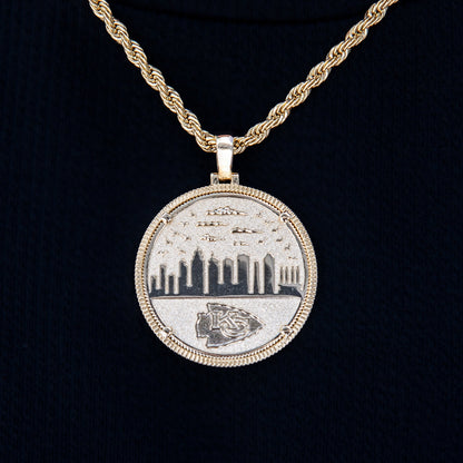 Kansas City Chiefs Official NFL Coin Pendant