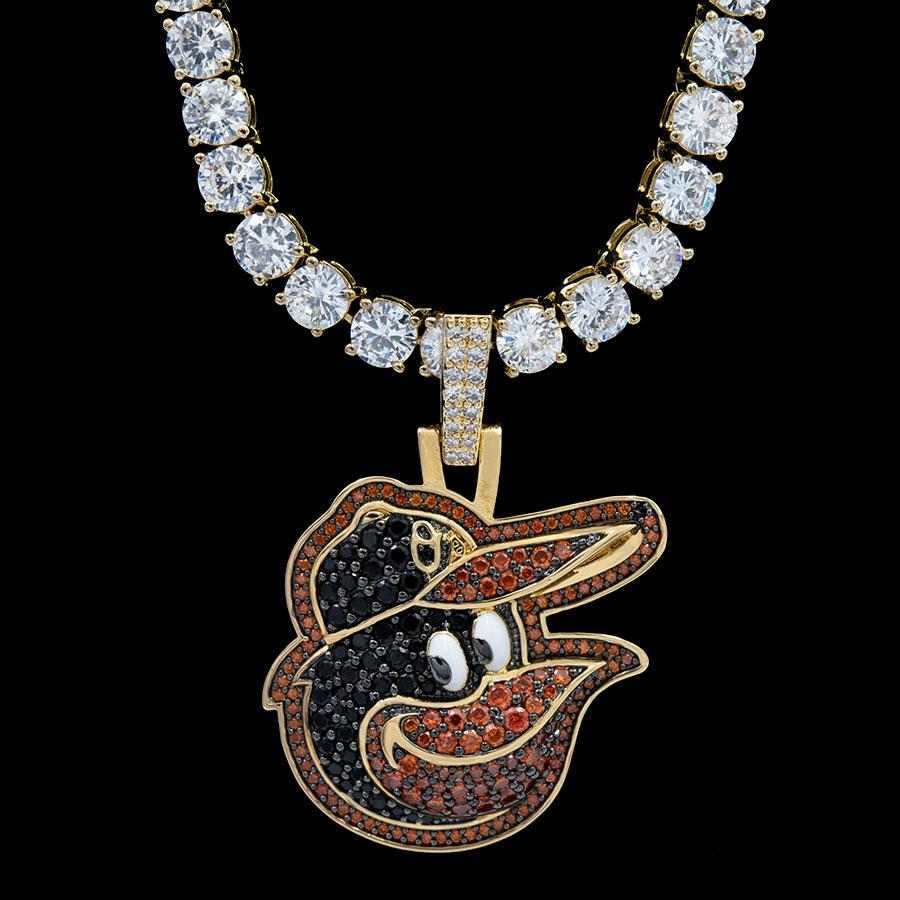 Baltimore Orioles Official MLB Logo Pendant
