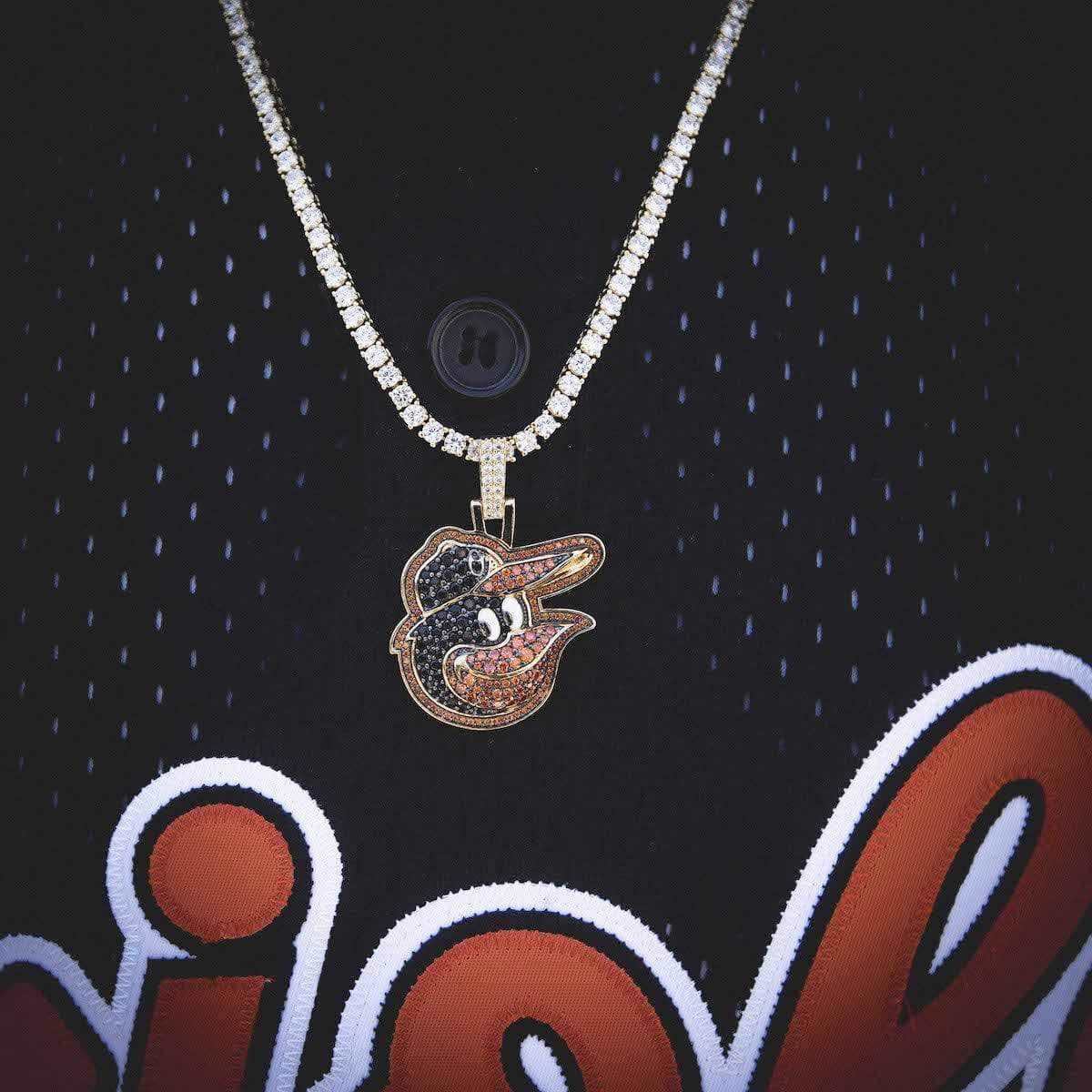 Baltimore Orioles Official MLB Logo Pendant