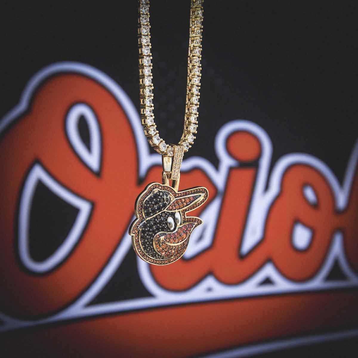 Baltimore Orioles Official MLB Logo Pendant