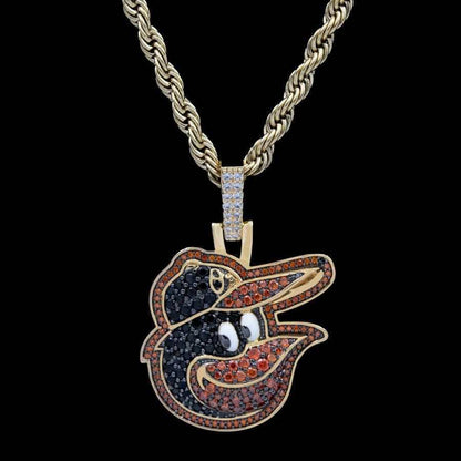 Baltimore Orioles Official MLB Logo Pendant