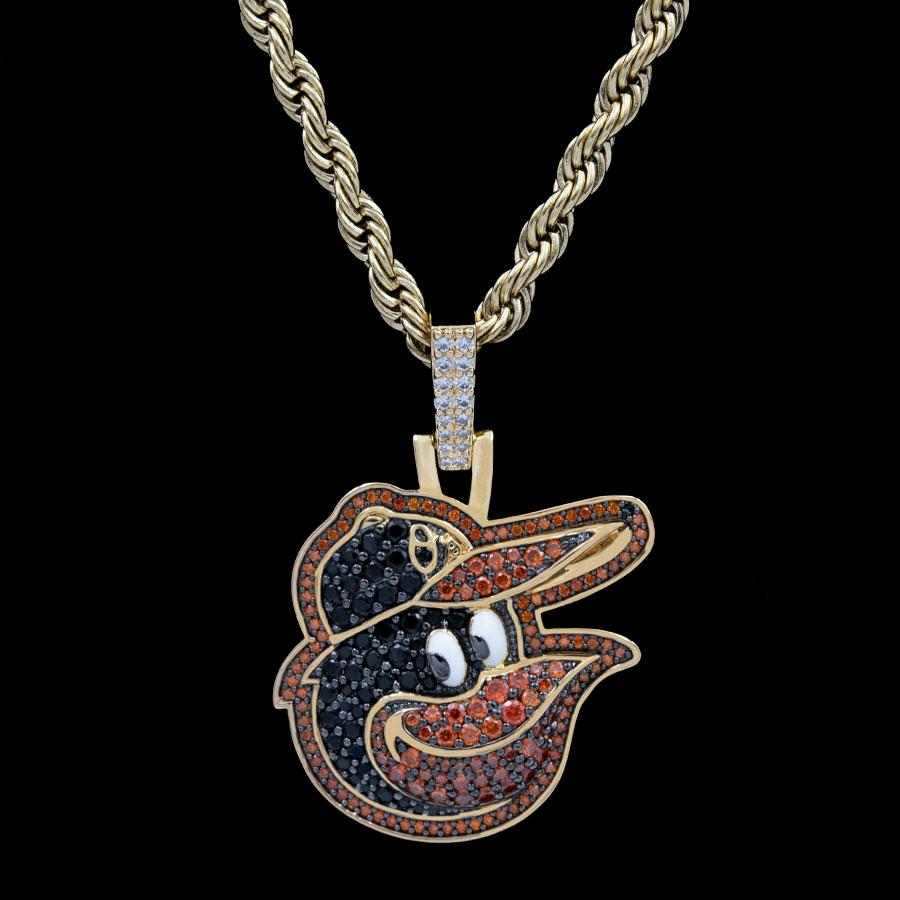 Baltimore Orioles Official MLB Logo Pendant