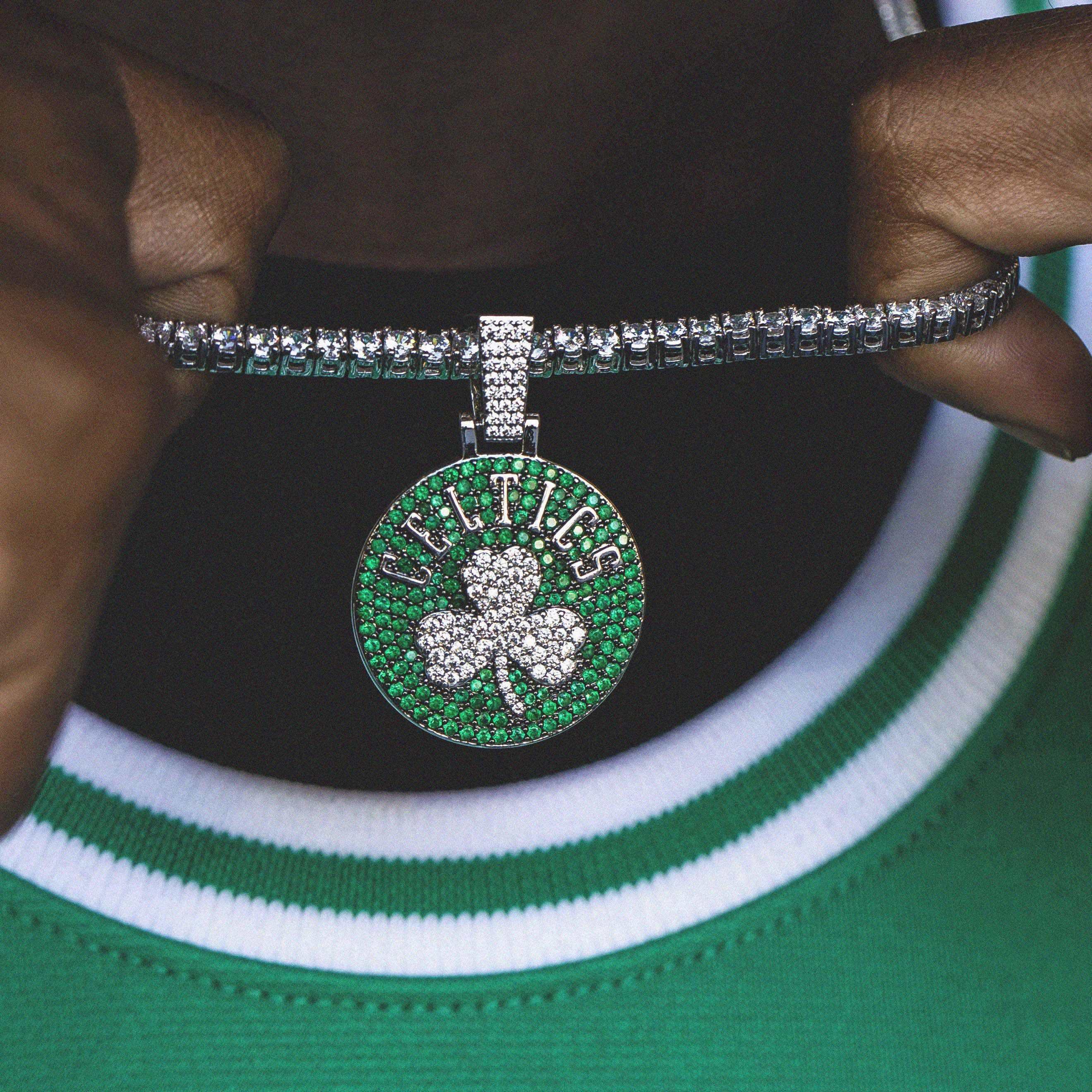 Boston Celtics Official NBA Logo Pendant